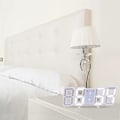 Miniatyrbild 4 av 5: Stor 3D LED Digital Väggklocka