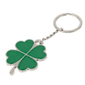 Pikkukuva 3 / 4: Nelikkoapila Onnen Avaimenperä Shamrock Kimalluskoru Avaimenperä Pyhän Patrickin Päivän Lahja