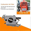Miniatyrbillede 5 af 5: Karburator Luftfilter til Husqvarna 123 223 322 323 325 326 327 Zama C1Q-EL24 Trimmere Karburator 50328340