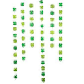 Pikkukuva 2 / 2: Nelikkoapila Viirinauha Banneri Seppele Lippu Joulu Juhlat Seinäkoriste Koriste Juhlatarvike (Pystysuora)