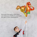 Miniatyrbillede 5 af 5: 10 stk. dinosaur ballon, inkl. 8 stk. dinosaur ballon og