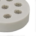 Miniatyrbild 2 av 5: 3 st Silikonform Hallonform Lätt att ta ur formen Flexibel Mjuk Grå Bakform för DIY Tårta Fondant Choklad