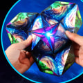 Miniatyrbilde 3 av 5: One Piece Tredimensjonalt Magnetisk Rubiks kube (Starry Sky Bl