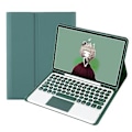 Miniatyrbillede 1 af 5: Tastatur + Læder til Samsung Galaxy Tab A8 10.5 2021 Mørkegrøn Dark green