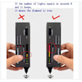 Miniatyrbillede 2 af 4: Bærbar elektronisk diamanttester pen til diamant, rubin, krystal