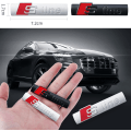 Pikkukuva 5 / 5: Auton tarra, 2 kpl 3D Sport Emblem S Logo -kirjaimet Auton ulkopinnan tunnusmerkki A3 A4 A5 A6 A7 A8 Q2 Q3 Q4 Q5 Q7 S3 S4 S5 S6 S7 S8 RS TT -sarjaan（B）