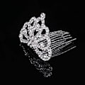 Miniatyrbilde 3 av 3: 6 stk. Barneutsøkt Hårkrone Hårkam Mote Rhinestone Hårbøyler Hårtilbehør (5#)