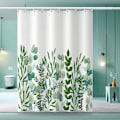Miniatyrbillede 1 af 5: Mildew Proof Bruseforhæng 180x1800cm, Maskinvaskbart Stof Sh