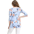 Miniatyrbillede 5 af 5: Peplum-bluse til gravide kvinder med frontplissé til graviditet