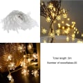 Miniatyrbillede 3 af 5: Julelysstreng, 3m 20 LED Feelyse, Julelys, B