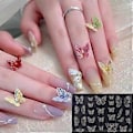 Miniatyrbild 5 av 5: Vacker Nagelkonst Silikonform Blandade Designer Nagelkonstverktyg Skulpteringsform för Manikyr Professionell Nageltillbehör 9