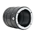 Miniatyrbillede 2 af 5: Autofokus makroforlængelsesrørring til X-pro1 E1 kamera Lens-up Ring Adapterring Black