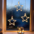 Miniatyrbillede 1 af 5: Led Star vinduesdekoration juledekoration Timer Batteridrevet