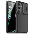 Mobilcover til Samsung Galaxy S26 Plus PC + TPU med kamerabeskyttelse - Sort