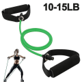 Miniatyrbild 1 av 2: Resistance Bands Set Dörrankare Längre träningsband -gul-5-10lbs