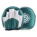 Barn Boxning Böjda Fokus Mitts Mini Punching Handskar Mål Pads Grön