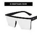 Miniatyrbillede 2 af 5: New Trend Large Frame One-Piece Uv400 Solbriller Retro