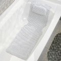 Pikkukuva 3 / 5: Kylpymatto, tyynymatto, kylpymatto tyynyllä, liukumaton kylpytyyny, vahvat liukumattomat imukupit, mukava niskatuki ja vartalotuki