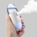 Miniatyrbilde 1 av 5: Små sprayflasker, Elektrisk fintåkesprøyte i plast for rengjøring
