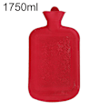 Miniatyrbillede 4 af 5: 500/1000/1750/2000 ml bærbar gummi vinter varmtvandsflaskepose Håndvarmer 2000ml