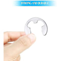 Miniatyrbillede 3 af 4: 200 stk E-ringkit i rustfrit stål, låseholder i rustfrit stål