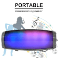Miniatyrbilde 3 av 5: Fargerike lys Trådløs Bluetooth-högtalare Subwoofer Kan Call Card Radio