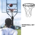 Miniatyrbillede 5 af 5: Udendørs Basketball Net, Erstatning Basketball Net, Udendørs Basketball Net, Metal Basketball Net, Standard Holdbar Galvaniseret Basketball Net Til Indoo