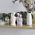 Miniatyrbillede 3 af 4: stearinlysstøbeform, 3d parkrammer silikonelysform, kærlighedsparportræt stearinlys silikoneharpiksform, stearinlysfremstilling