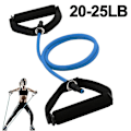Miniatyrbild 1 av 3: Resistance Bands Set Dörrankare Längre träningsband -gul-5-10lbs