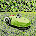 Miniatyrbilde 5 av 5: Høykvalitets pigger i rustfritt stål, størrelse 205 mm for Worx Sm, 2 skruebits i rustfritt stål for å forbedre grepet, robotgressklipperhjul