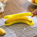 Miniatyrbillede 2 af 5: Bananetui, 3-pak i forskellige farver Bananholder Udendørs Rejse Sød Banana Protector Opbevaringsboks
