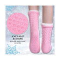 Miniatyrbild 1 av 5: (Rosa) - LANLEO Dam Fuzzy Slipper Strumpor Vinter Mjuk Tjock Varm Fleece Foder