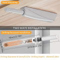 Pikkukuva 3 / 4: Magneettiset työntösalvat kaappiin 2 Pack Upotettava kaappi White