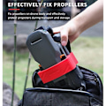 Miniatyrbild 3 av 5: Propellerhållare för 3 propellrar Stabilisator Drone Props Fast Mount Drone Tillbehör, svart Black