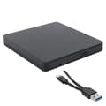 USB 3.0 Ekstern DVD-stasjon Optisk Stasjon Skriver Spiller for Universell PC Stasjonær Datamaskin