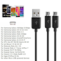 Miniatyrbild 2 av 5: Portable USB 2.0 Typ A Hane Till Dual Micro USB Hane Splitter Y Laddningsdata