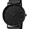 Miniatyrbillede 2 af 3: Herre Quartz Watch Luxury Case Analog Black Band Black Pointer