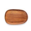 Miniatyrbilde 1 av 4: Runde treplater, enkel rengjøring og lett for retter Snack, dessert 30*20cm