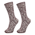 Miniatyrbild 1 av 5: Breathable Snowflake Socks Warm Soft Wool Socks Cozy Crew For Going Out In Winter-style 3