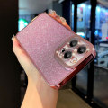 Miniatyrbild 2 av 4: Kompatibel med Iphone 14 Pro Max Fodral För Kvinnor Flickor, Glitter Lyx Söt Flexibel Plätering, Stötsäker Hel kameralins Skyddstelefonfodral för 1