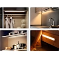 Miniatyrbild 5 av 5: Nattljus Led-ljus Under skåpljus Rörelsesensor Garderobsljusskåp USB Uppladdningsbar köksbelysningslampa Warm White 3000K Cuboid 10cm