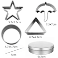 Miniatyrbild 2 av 3: 12st Tv Game Cookie Cutters Set Form