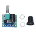 PWM Motorvarvtalsregulator 4.5V‑35V DC Hastighetsregulator Kontroll LED-dimmer med ratt 0‑5A