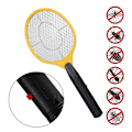 Pikkukuva 1 / 5: Sähköinen hyttysmailan tappaja Sähköinen kärpässylinteri rasvakeitin Lentää johdoton akku Virta Bug Zapper Hyönteiset maila tappaa kotihävikin yellow