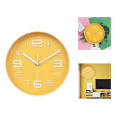 Miniatyrbillede 2 af 3: 3d Creative Art Quartz Silent Wall Clock Digital vægur til simpel stue i soveværelset