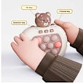 Miniatyrbild 7 av 7: Den nya Pop It Game - Pop It Pro Light Up Game Quick Push Fidget-spel Pink Rabbit brown