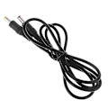 Pikkukuva 3 / 5: Power 5,5 x 2,1 mm uros 5,5 x 2,5 mm uros kaapeli LED-CCTV-kameralle kannettavalle tietokoneelle musta Black