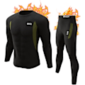 Miniatyrbild 1 av 5: Thermal Set Vinter Jaktutrustning Sport Long Johns Base Layer Botten Topp Mellanvikt M