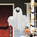 Pikkukuva 3 / 5: Halloween Ghost and Hanging Imp ulkosisustus-valkoinen Ghost riippuva koriste Style 2