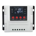 12V 24V 48V Solarladdningsregulator 20A LCD-display Överladdningsskydd Batteriregulator